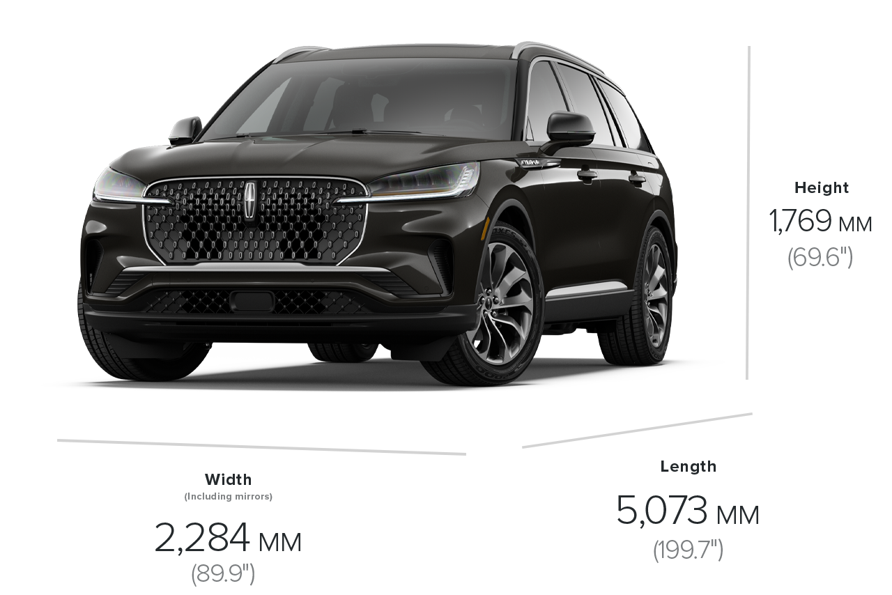 The exterior of a 2027 Lincoln Aviator® Premiere model