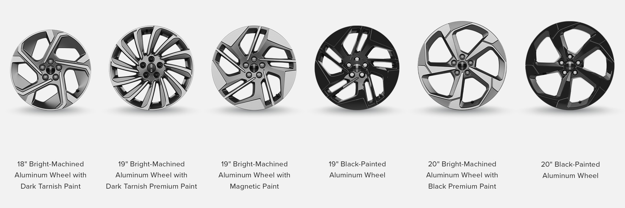 The wheel options of the 2027 Lincoln Corsair Hybrid
