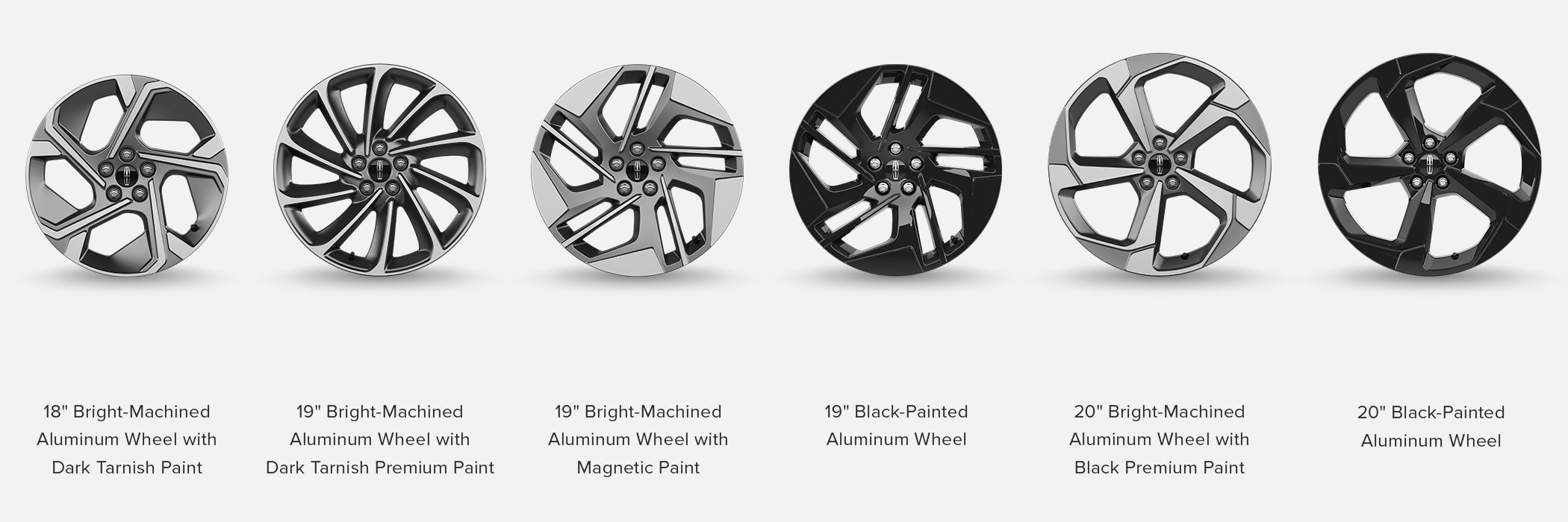 The wheel options of the 2027 Lincoln Corsair Hybrid