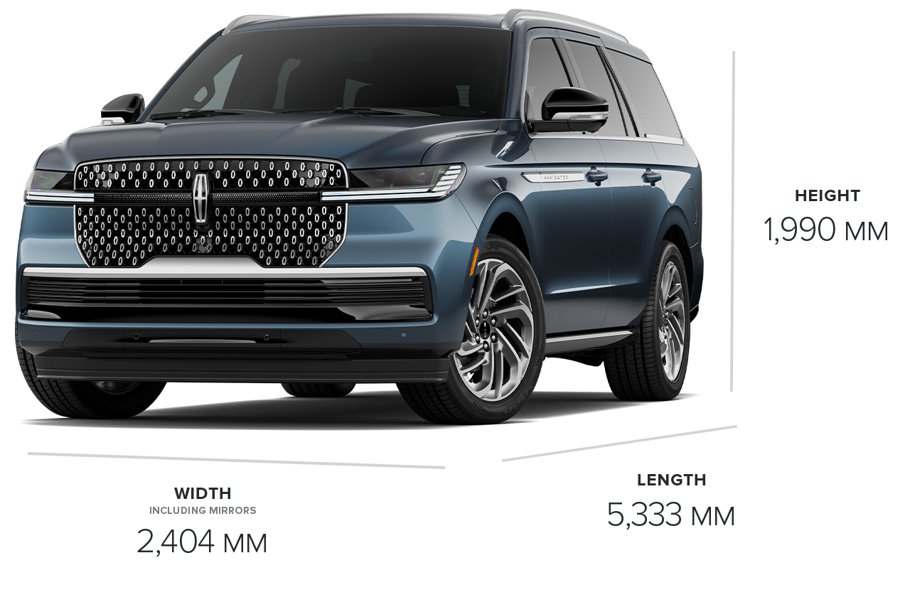 The exterior of 2027 Lincoln Navigator® Reserve model