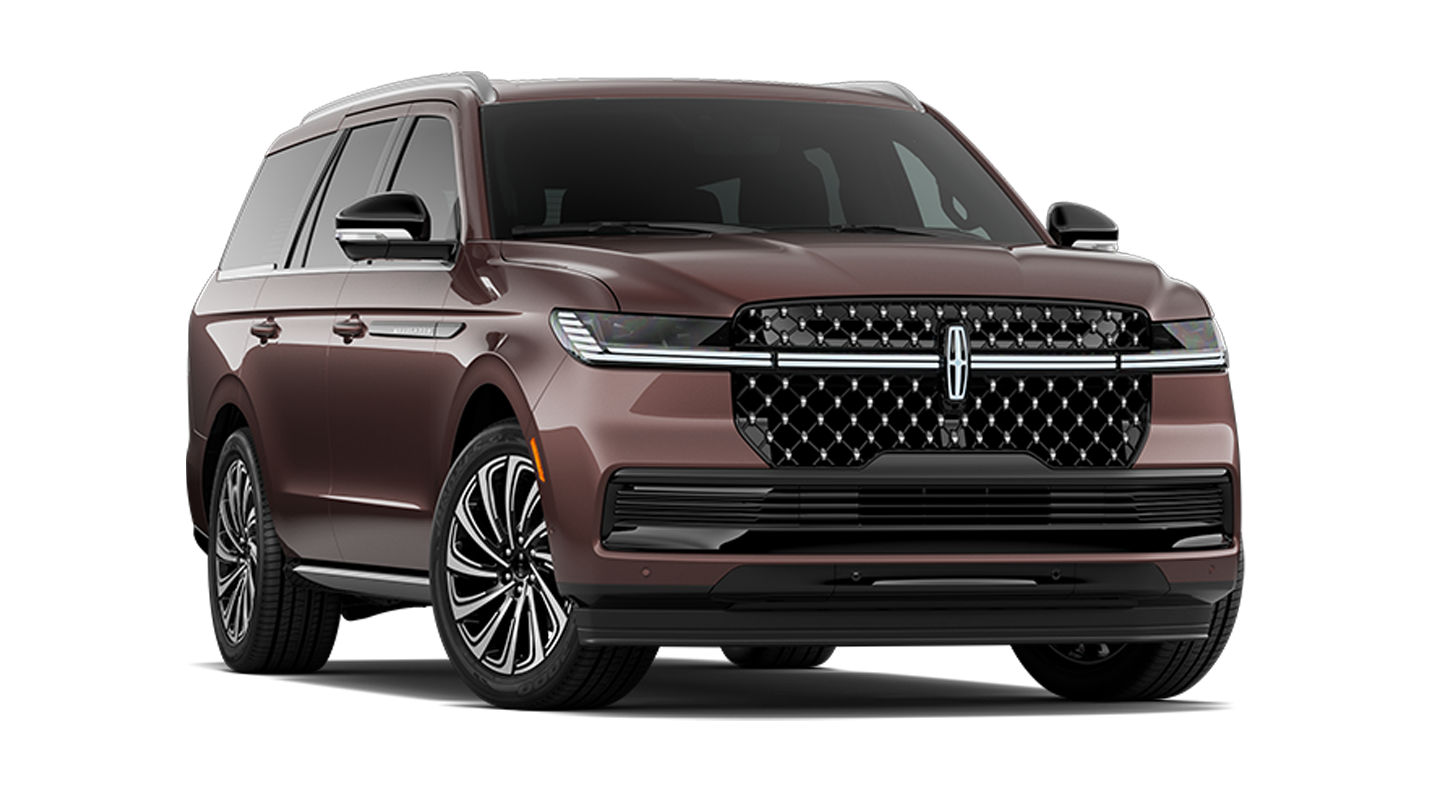 A 2027 Lincoln Navigator® Black Label in the Frosted Fig Premium extra-cost colour