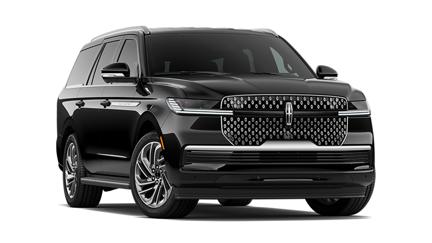 A 2027 Lincoln Navigator Premiere model shown in Infinite Black