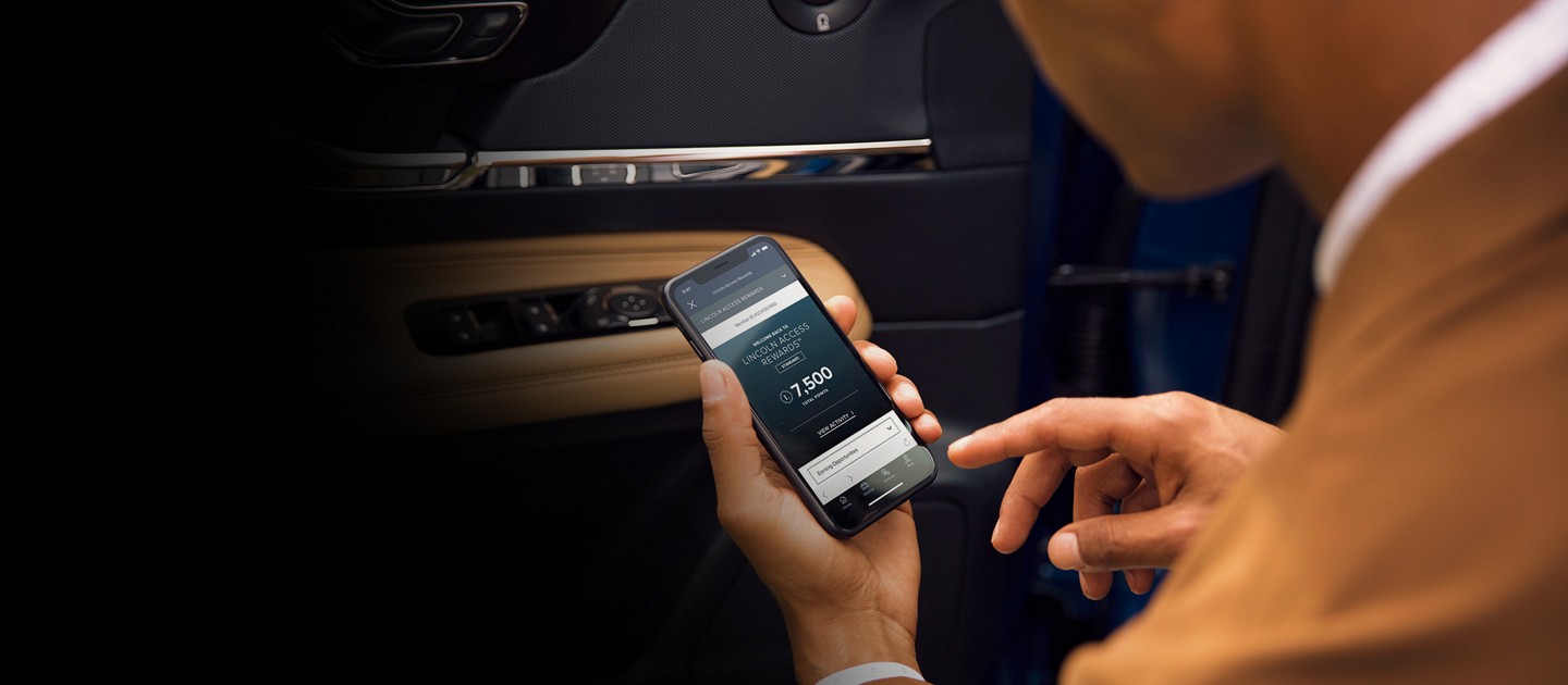 Lincoln Access Rewards T M.  Your new rewards program in a tier of its own. 141