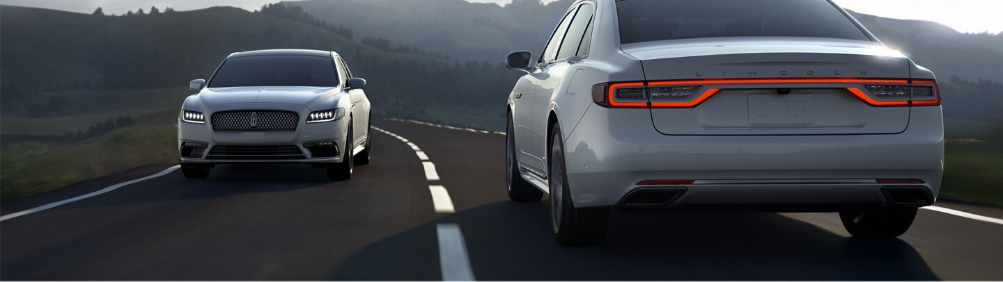 Lincoln animation of how the Lane Keeping System feature works