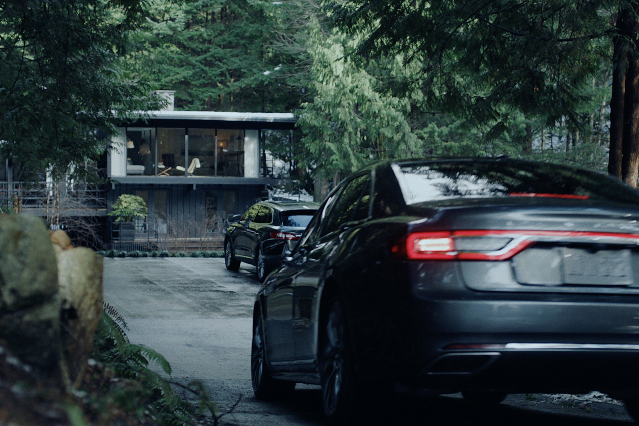 Lincoln Vehicles parked on a driveway