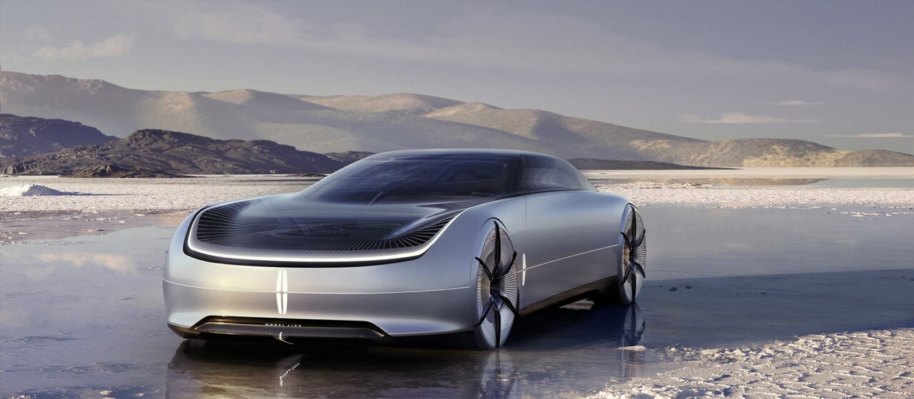Shown here is the Lincoln Model L100 Concept Vehicle