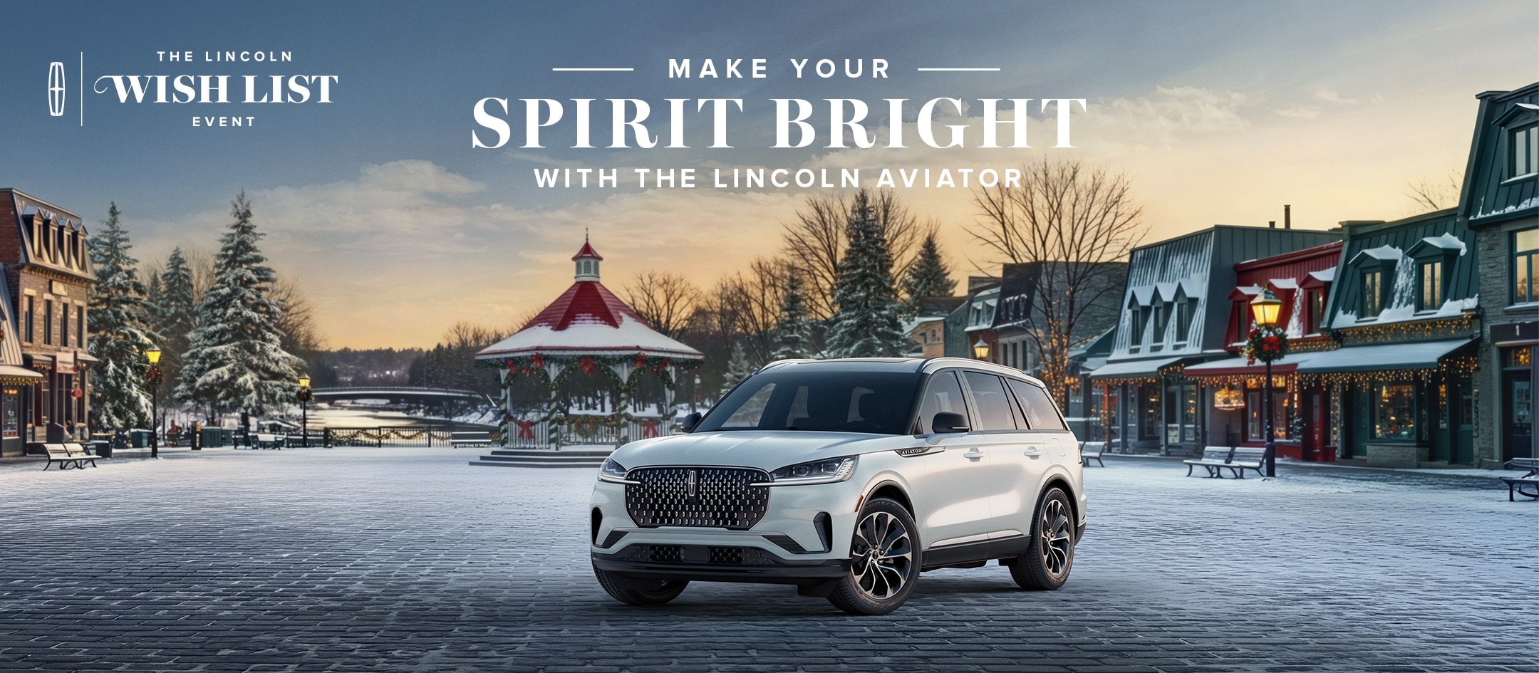 Wish list logo lock up star| the lincoln wish list event make your spirit bright with the lincoln Aviator
