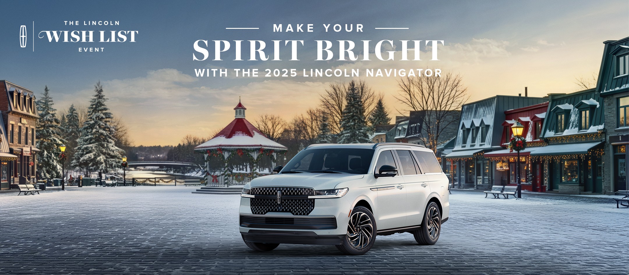 Wish list logo lock up star| the lincoln wish list event make your spirit bright with the lincoln Navigator