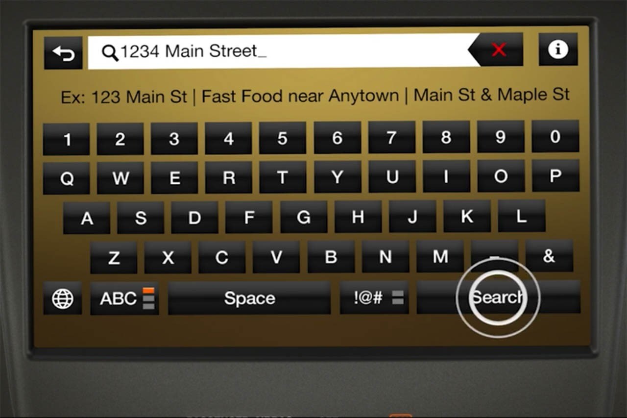 Get directions with SYNC® 3 Navigation