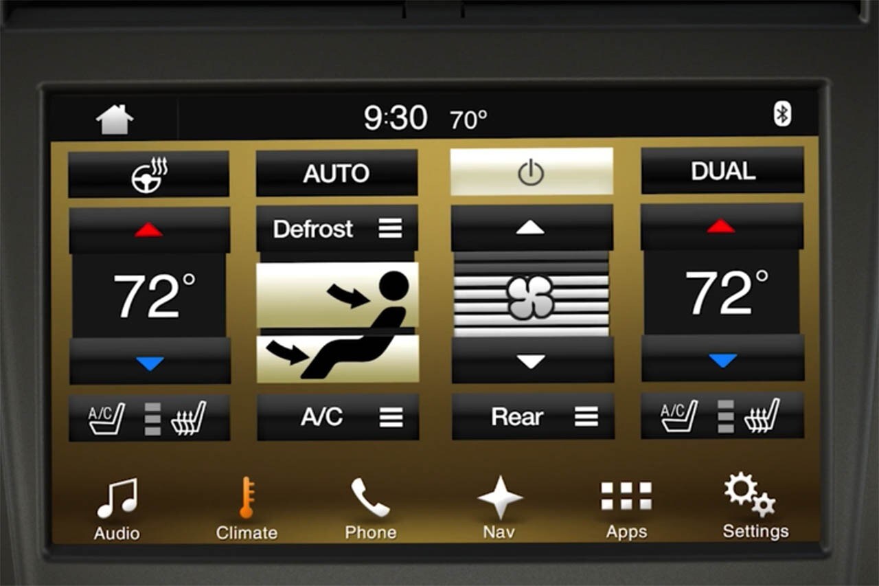 How to adjust climate comfort with SYNC® 3