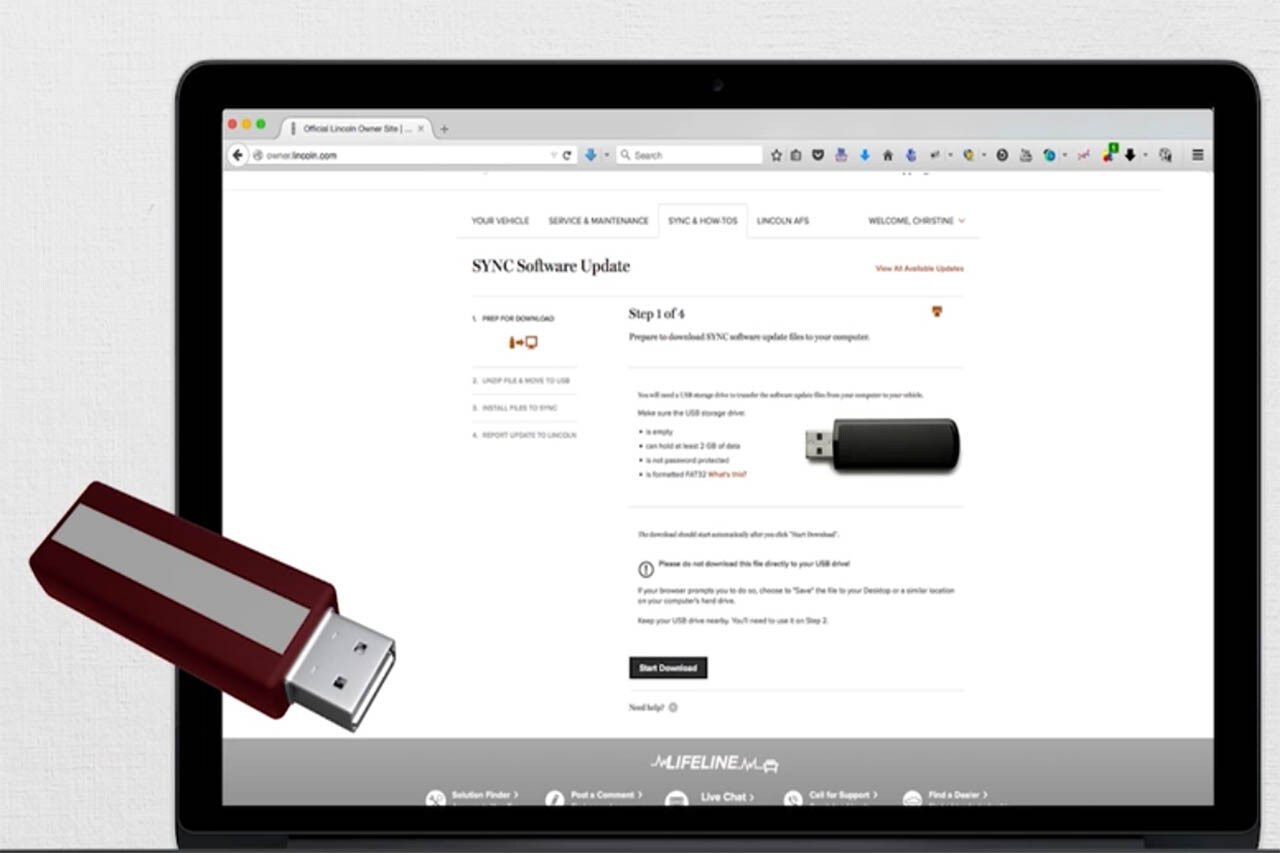 How to install SYNC® 3 updates with USB