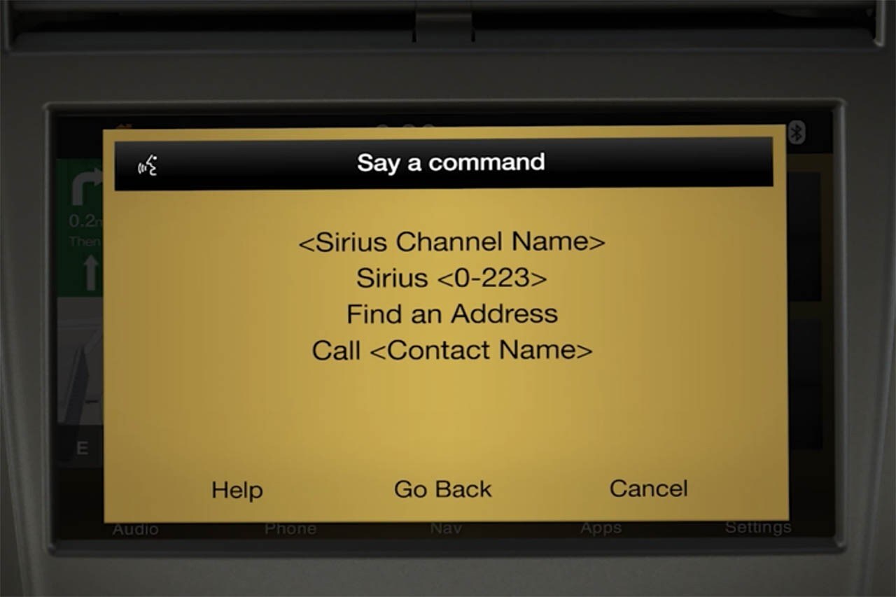 SYNC® 3 Using Voice Commands