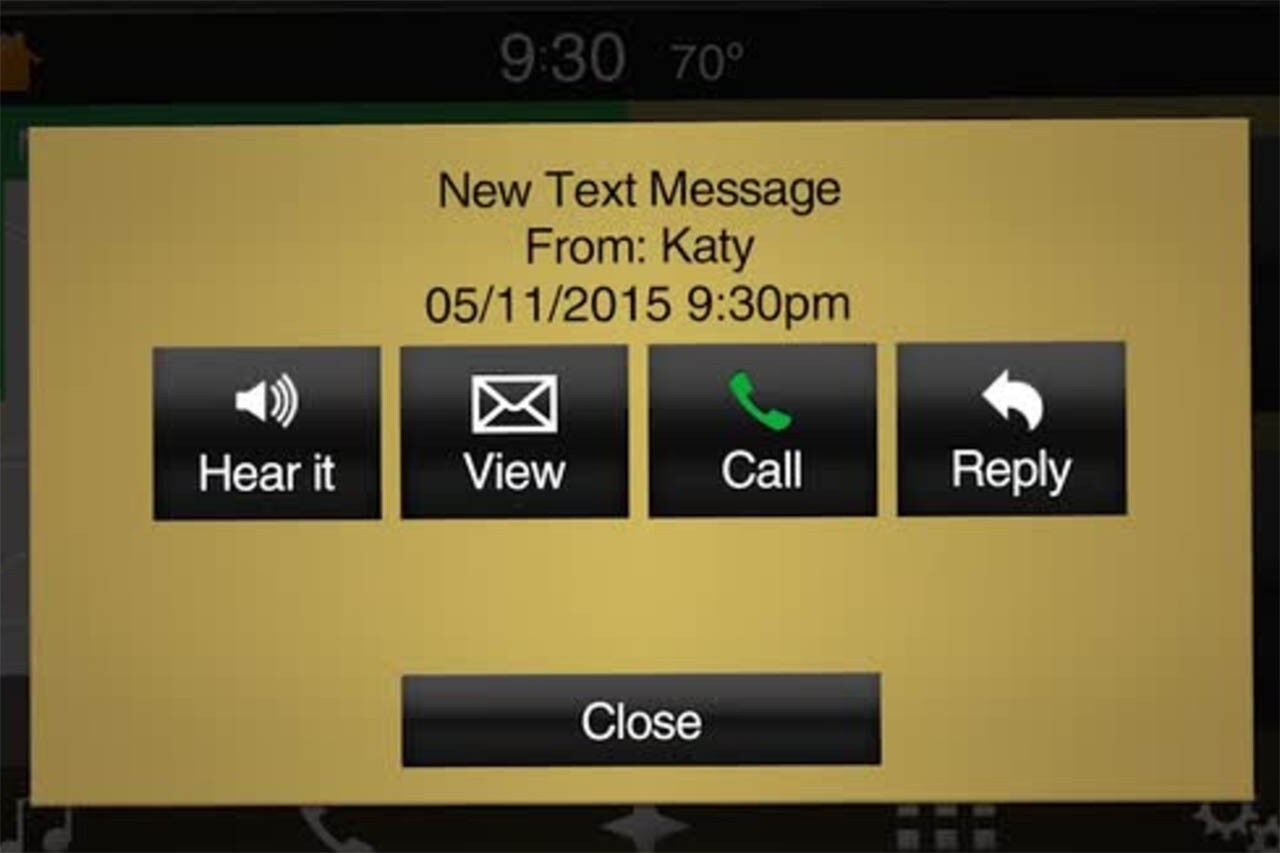 SYNC® 3 How to use Text Messaging