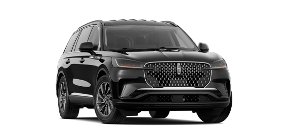 The 2026 Lincoln Aviator® is shown in Infinite Black exterior colour