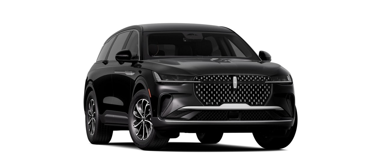 The 2024 Lincoln Nautilus is shown in Infinite Black exterior color