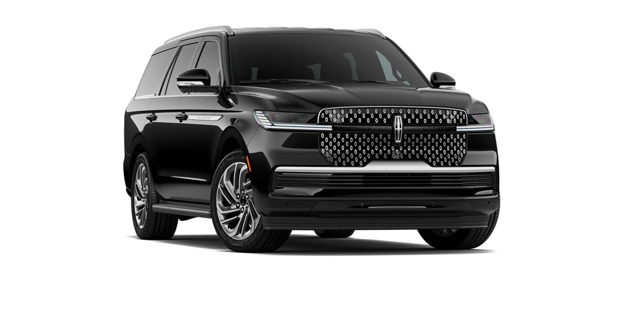 2026 Lincoln Navigator® Premiere model shown in Infinite Black Metallic