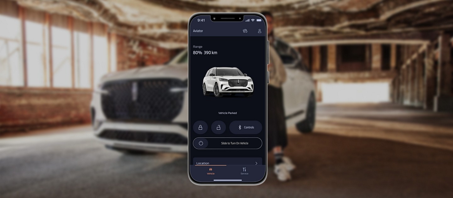 A mobile device showing the Lincoln Way app.