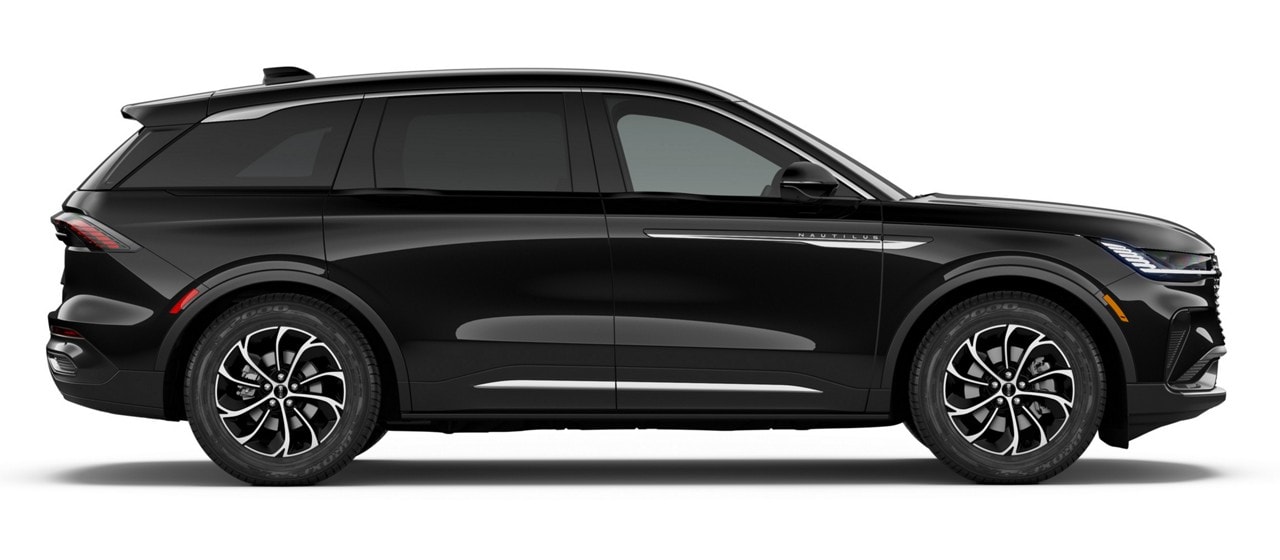 The 2026 Lincoln Nautilus® is shown in Infinite Black exterior color
