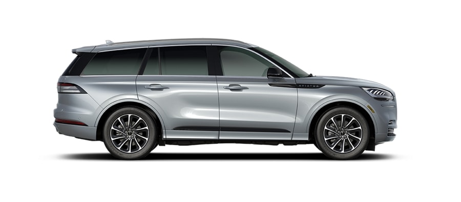 A profile view of an Aviator Grand Touring is shown