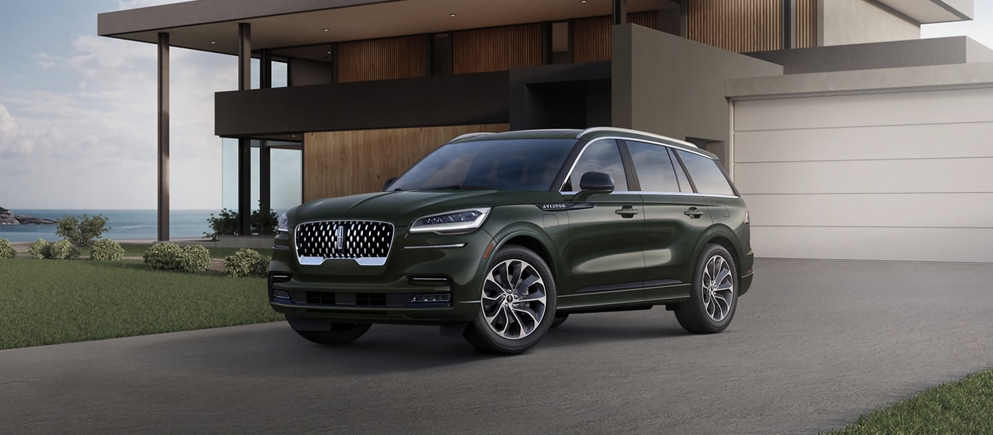 2023 Lincoln Aviator® Grand Touring model in Gilded Green
