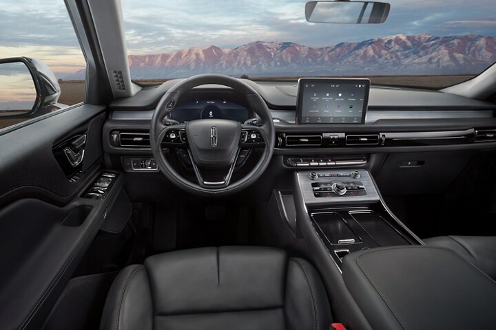 Dashboard of a 2023 Lincoln Aviator®