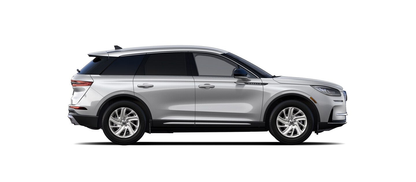 A profile image of the 2023 Lincoln Corsair SUV shows attention to detail