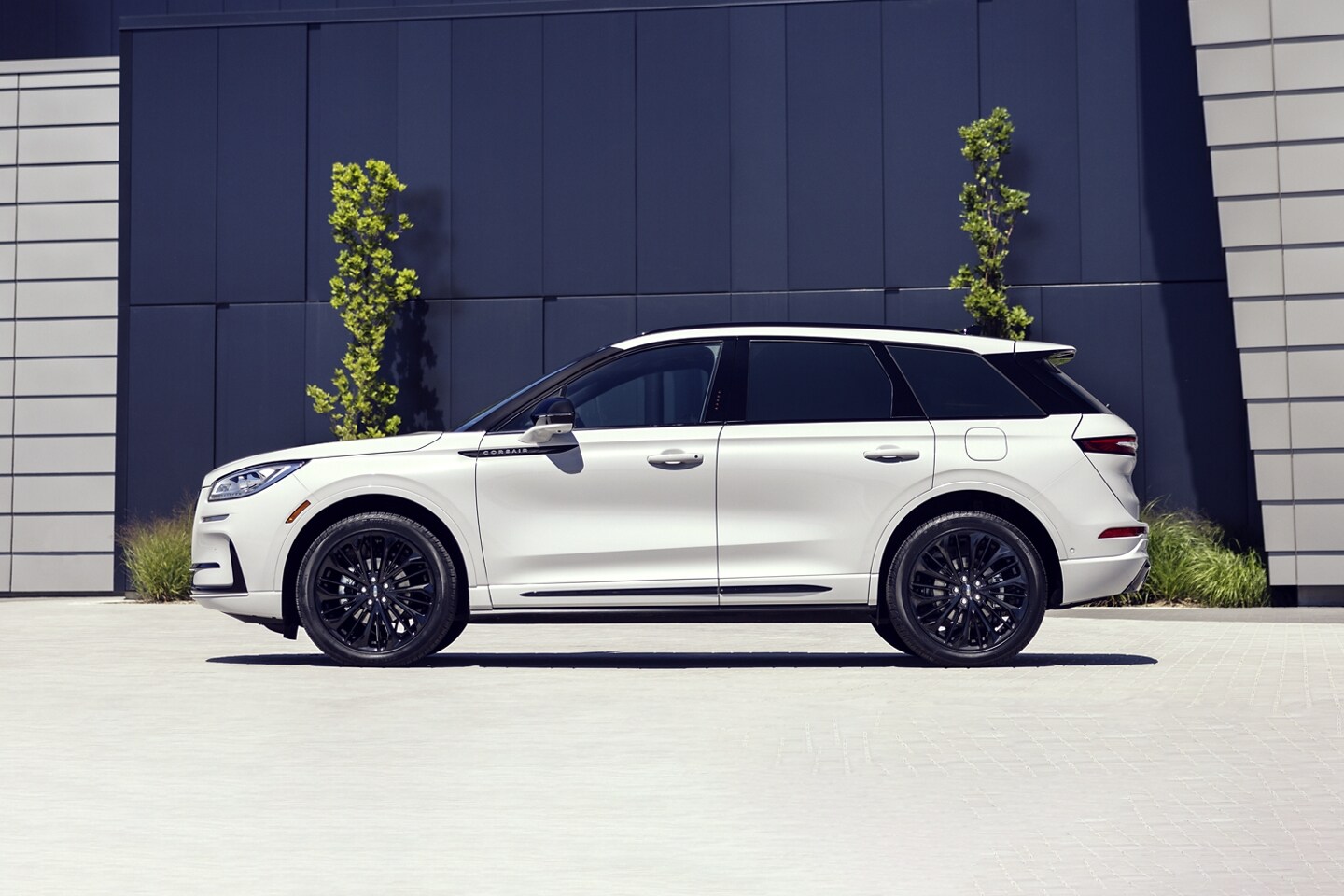 A profile view of a 2026 Lincoln Corsair SUV showing off sleek lines