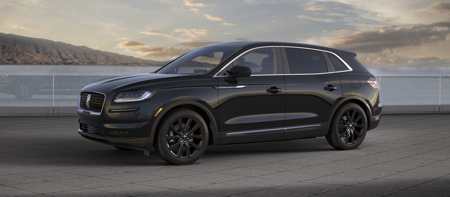 The 2023 Lincoln Nautilus SUV shown with the available Monochromatic Appearance Package