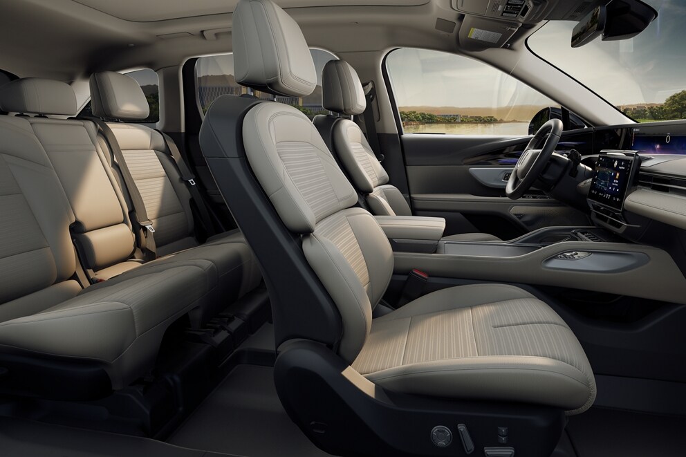 The front seats of a 2025 Lincoln Nautilus Reserve model offer immense comfort