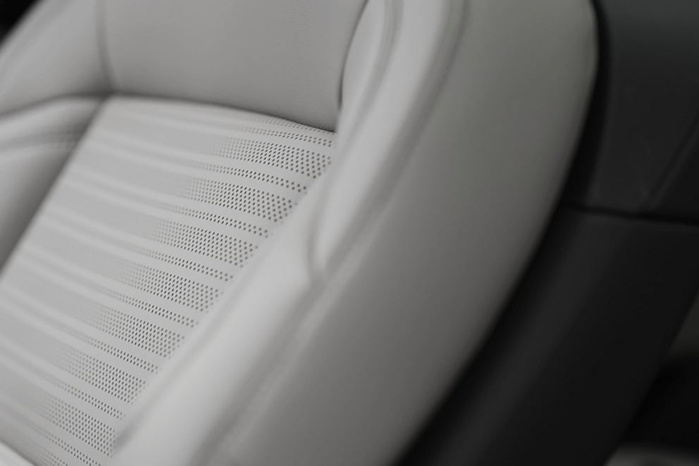 A close up of the front seats of a 2026 Lincoln Nautilus SUV