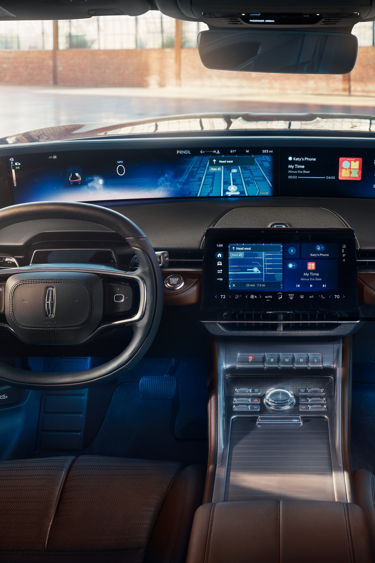 Interior of a 2026 Lincoln Nautilus SUV