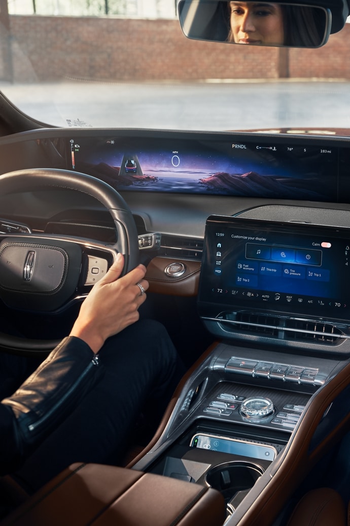 The interior of a 2026 Lincoln Nautilus