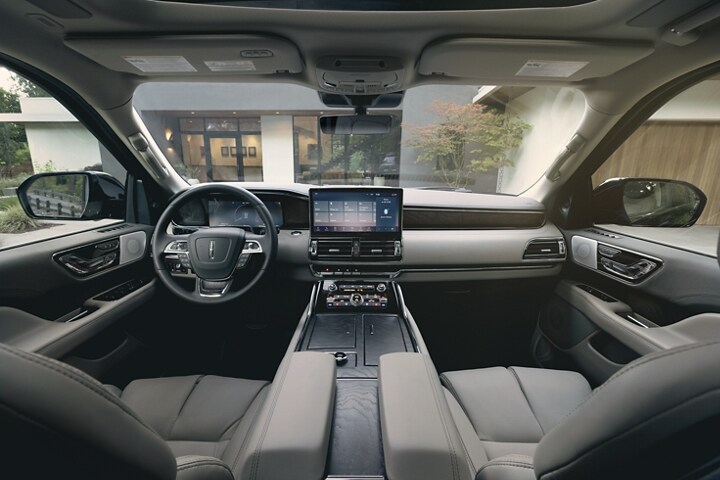 The SYNC® 4 interface is shown on the 13.2” LCD centre touchscreen
