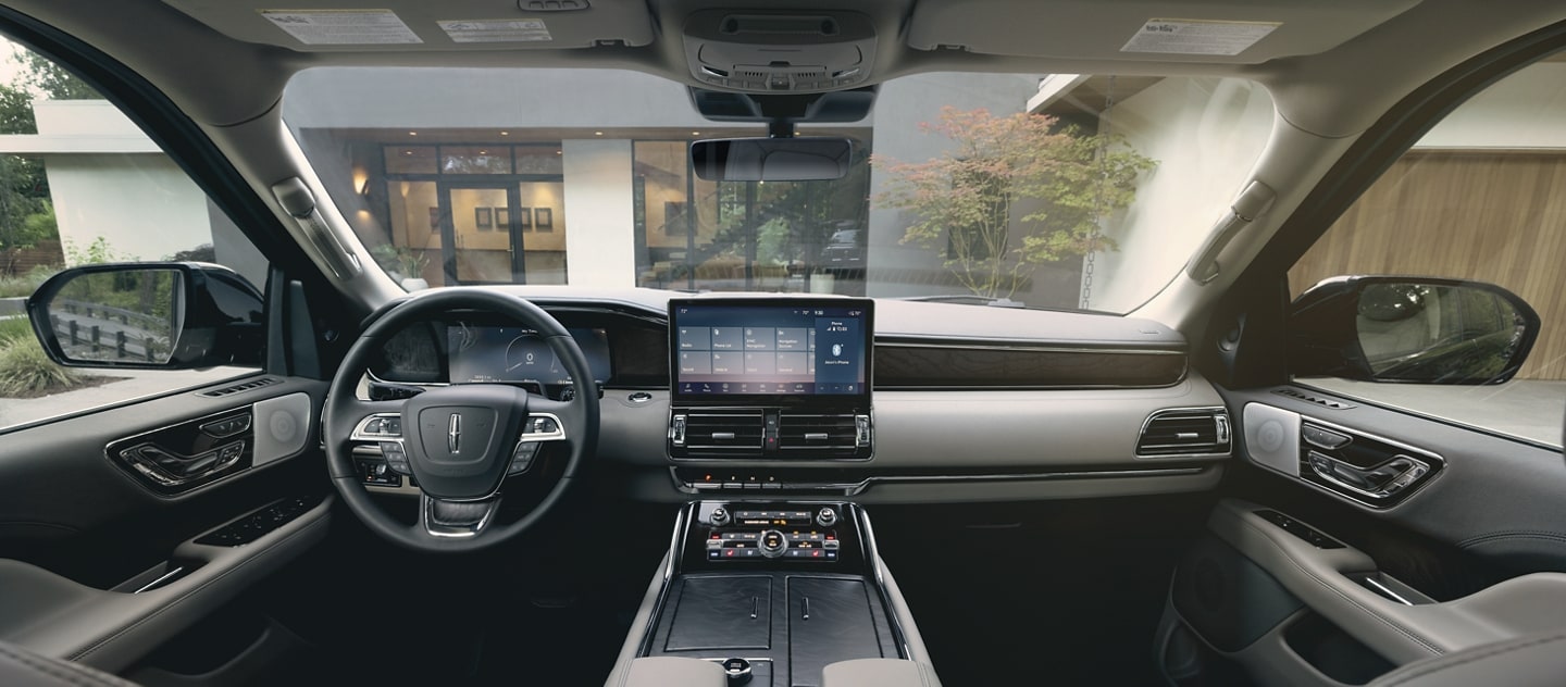 Interior of a Lincoln Canada Vehicle